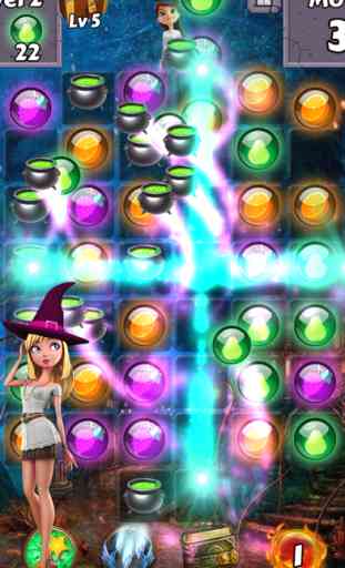 Bubble Girl Soda Witch - Pop the yummy gem candy and easy shooter puzzle 2