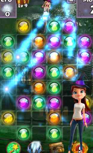 Bubble Girl Soda Witch - Pop the yummy gem candy and easy shooter puzzle 4