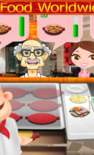 Chef Cooking Master Food Fever : Maker Hamburger,Hotdog,Pizza Free Games 2