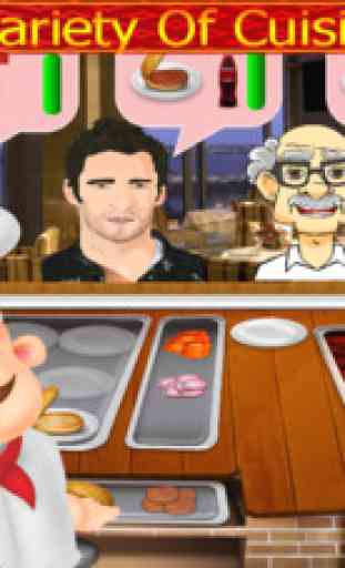 Chef Cooking Master Food Fever : Maker Hamburger,Hotdog,Pizza Free Games 4