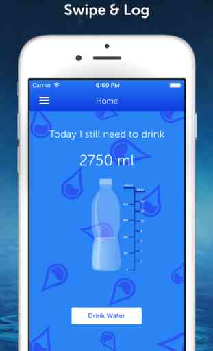 Drink Water Reminder Pro : Daily hydration tracker, monitor and counter manager 1