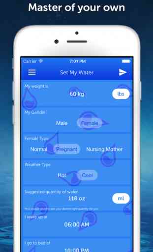 Drink Water Reminder Pro : Daily hydration tracker, monitor and counter manager 2