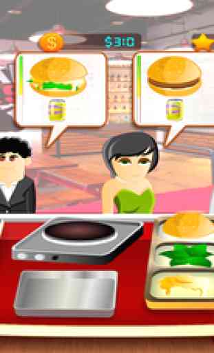 Burger Dash - Top Free Burger Cooking Diner Games 4