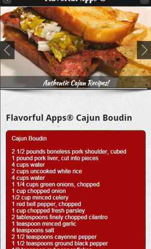 Cajun Recipes from Flavorful Apps® 3