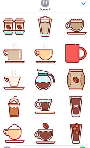Coffee Time Stickers 1