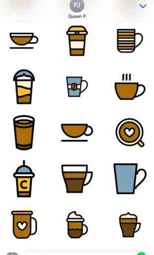 Coffee Time Stickers 3