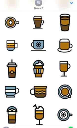 Coffee Time Stickers 4