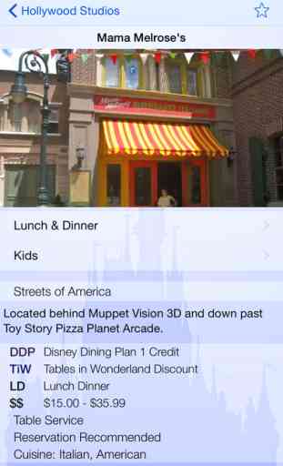 Dining for Disney World 3