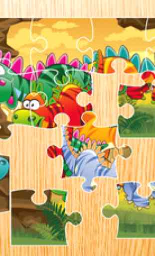Dinosaur Jigsaw Puzzle - Magic Board Fun for Kids 1