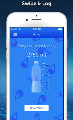 Drink Water Reminder : Daily hydration tracker, monitor and counter manager 1
