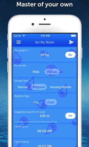 Drink Water Reminder : Daily hydration tracker, monitor and counter manager 2