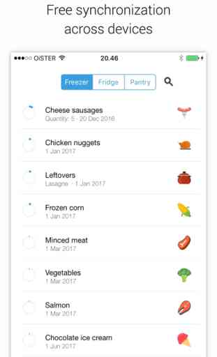 Food Inventory List for Freezer, Fridge & Pantry 1