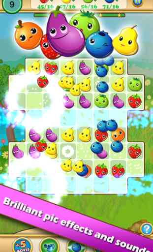 Fruit Mania Story - Free match-3 splash game 1