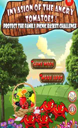 Invasion of the Angry Tomatoes! Protect the Family Picnic Basket Challenge 1
