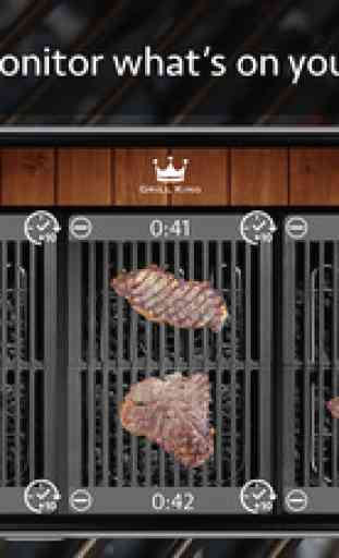 Grill King - Multi-Grill Timer for Steak & BBQ 2