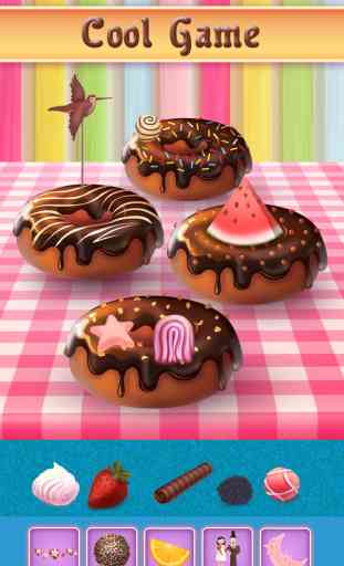 Hot Delicious Donut Decorating Game - Free Kids Edition 1
