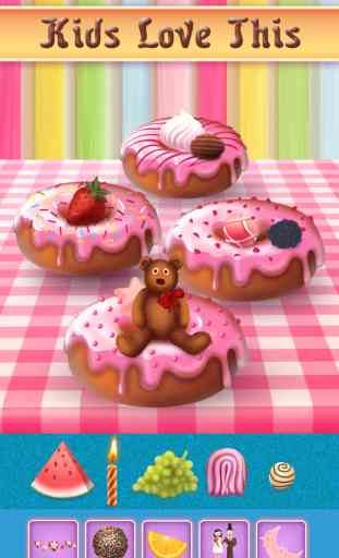 Hot Delicious Donut Decorating Game - Free Kids Edition 2