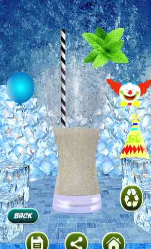 Ice Slushy Juice Maker Mania - cool smoothie drink making game 4