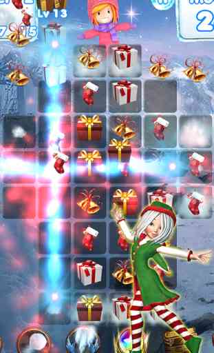 Santa Games and Puzzles - Swipe yummy candy to make it collect jewels for Christmas! 1