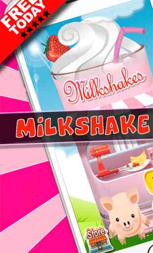 Milkshake Maker FREE Food Cooking Games for Girls 1