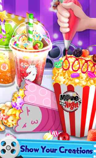 Movie Night Party - Popcorn Maker Cooking Games 4