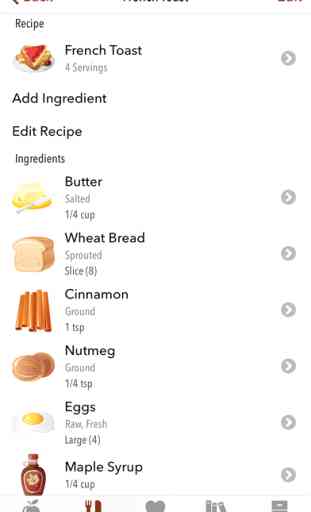 Nutrients - Nutrition facts for foods and recipes 3