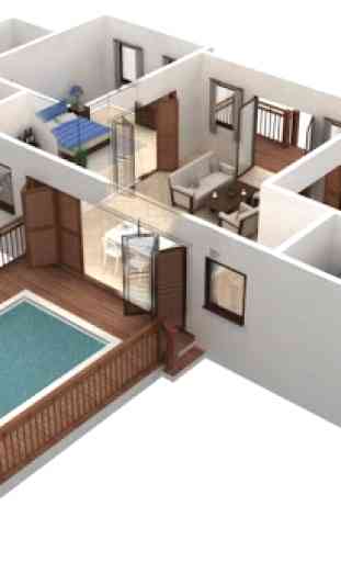 3D House Floor Plan Ideas 4