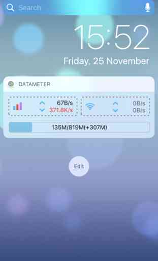 DataMeter- mobile cellular data usage saver widget 1
