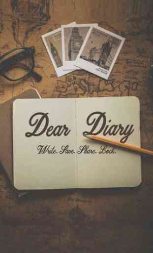 Dear Diary -  Password, Backup 1