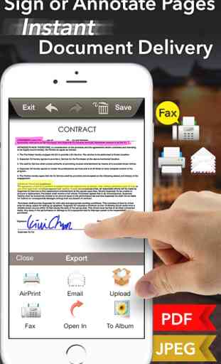 Doc Scan - Scanner to Scan PDF, Print, Fax, Email 4