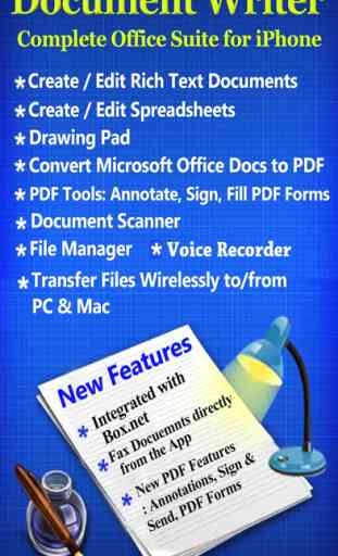 Document Writer for Microsoft Office - Word & PDF 1