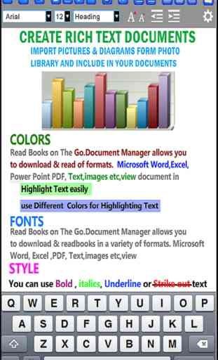 Document Writer for Microsoft Office - Word & PDF 2
