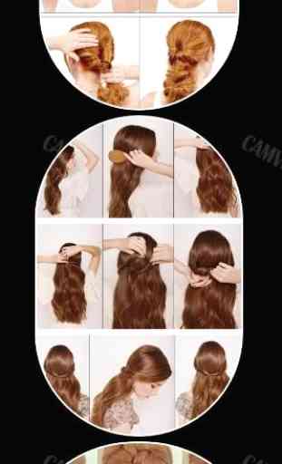Easy Hairstyles Step by Step 2