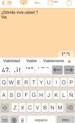 Easy Mailer Spanish Keyboard 1