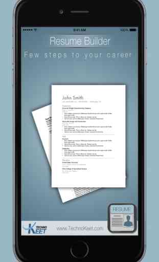 Easy Resume Builder: Free Resume App and CV Maker 1