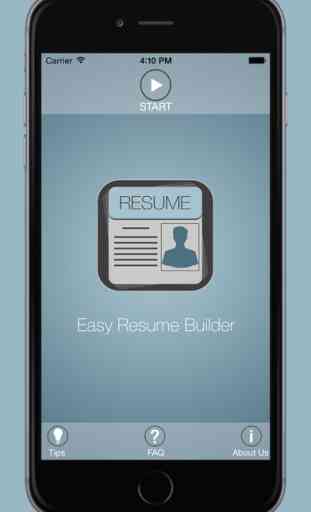 Easy Resume Builder: Free Resume App and CV Maker 2