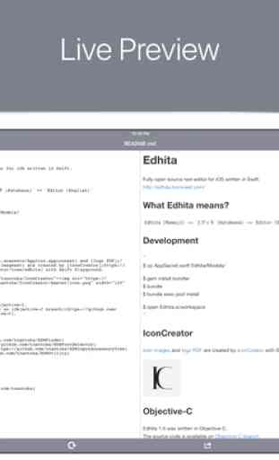 Edhita: Open source text editor 4