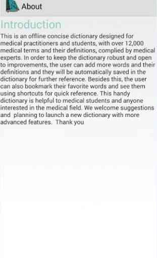 Medical Dictionary Offline 1