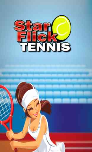 A+ All Star Flick Tennis Grand Slam Stick Championship - Fun Sport-s Game-s for Kid-s 3D 1
