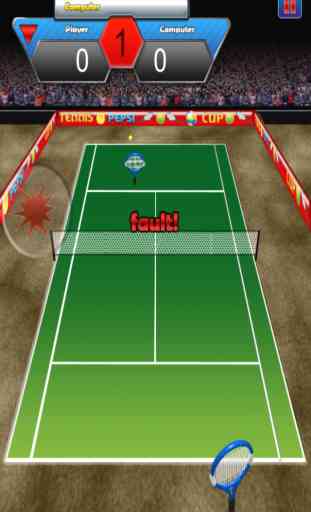 A+ All Star Flick Tennis Grand Slam Stick Championship - Fun Sport-s Game-s for Kid-s 3D 2