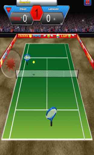 A+ All Star Flick Tennis Grand Slam Stick Championship - Fun Sport-s Game-s for Kid-s 3D 3