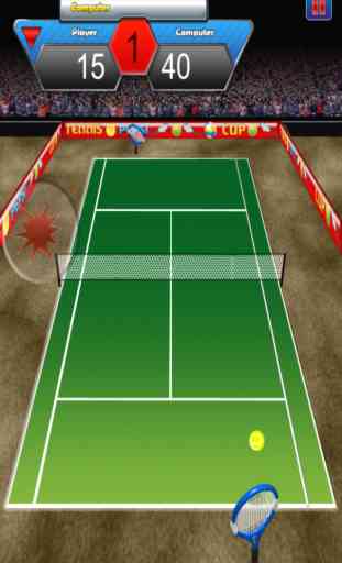 A+ All Star Flick Tennis Grand Slam Stick Championship - Fun Sport-s Game-s for Kid-s 3D 4