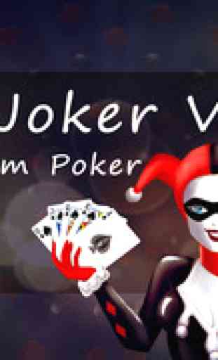 A1 Joker Video Holdem Poker - Bet and win casino card chips 1