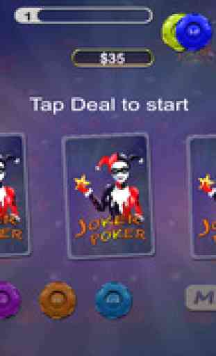 A1 Joker Video Holdem Poker - Bet and win casino card chips 2