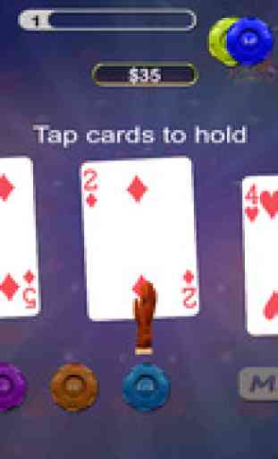 A1 Joker Video Holdem Poker - Bet and win casino card chips 3