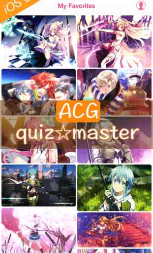 ACG Master - Quiz game and collect HD wallpapers of anime comics and game 1