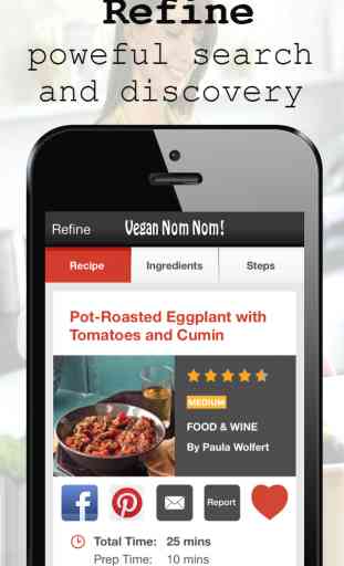 Vegan Nom Nom: Free Fast Delish Healthy Plant Based Diet & Dinner Recipes by YumDom for your cooking lifestyle 2