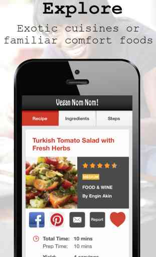 Vegan Nom Nom: Free Fast Delish Healthy Plant Based Diet & Dinner Recipes by YumDom for your cooking lifestyle 3