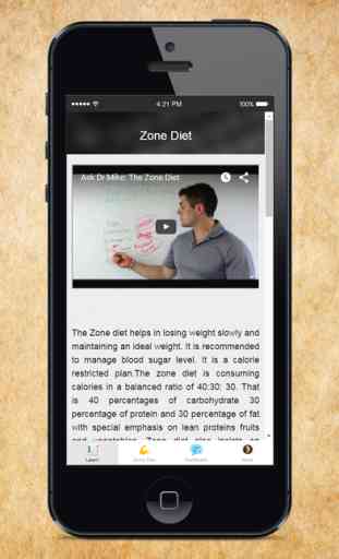 Zone Diet -  Realistic Choice for a Low Carb High Protein Diet 1