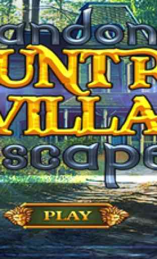 Abandoned Country Villa Escape 4